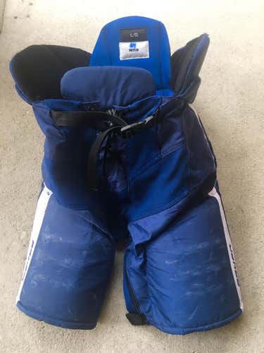 KASPERI KAPANEN TORONTO MAPLE LEAFS PRO STOCK Bauer Nexus Hockey Pants LARGE