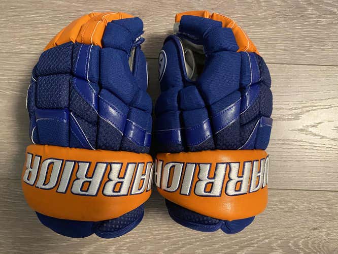 New York Islanders Blue-Orange Senior Warrior CovertDT1 Gloves 15"