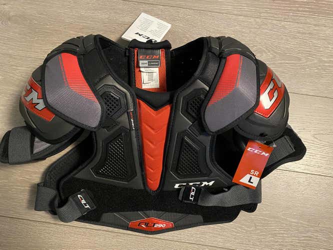 New Senior Large CCM QuickLite QLT290 Shoulder Pads