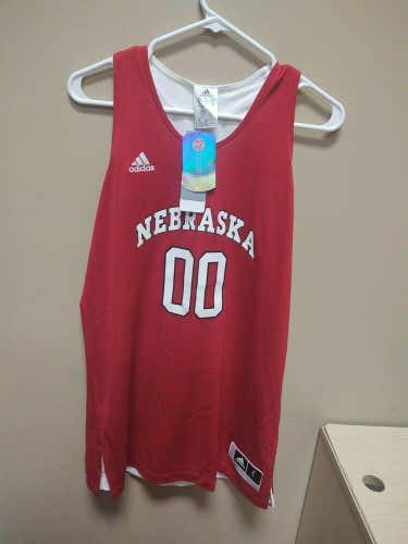 Adidas Nebraska Cornhuskers Crazy Explosive Reversible Jersey Large #00
