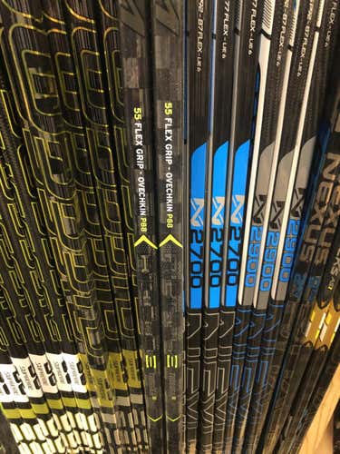 New Intermediate CCM Right Handed RibCor Trigger 3D PMT Hockey Stick. p88. 55 flex.