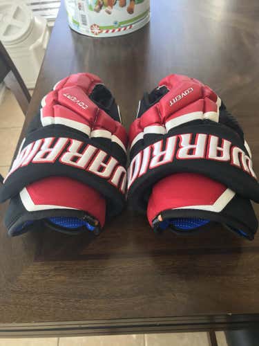 Red Senior Warrior Covert QRL Gloves 14"