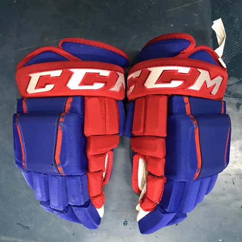 UMass Lowell - Senior CCM HG97 Gloves 15" Pro Stock (UG049)