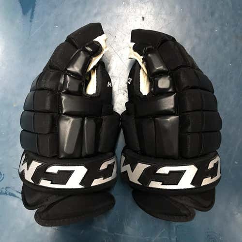 Black New Senior CCM HG97 Gloves 13" Pro Stock