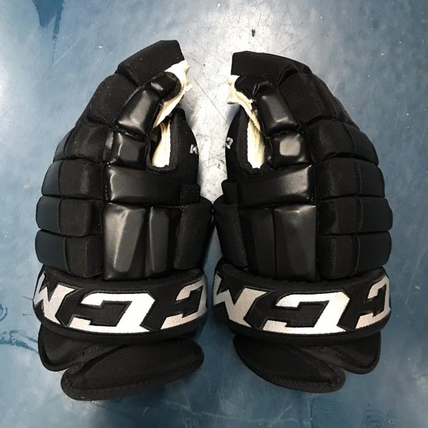 Black New Senior CCM HG97 Gloves 13" Pro Stock