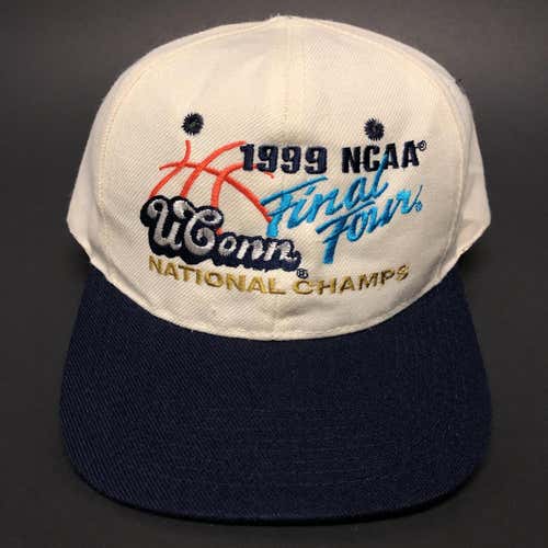 Vintage 1999 UConn Huskies Final Four National Champions Snapback Hat