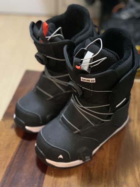 Kids' Burton Zipline Step On Snowboard Boot Size 6K | SidelineSwap