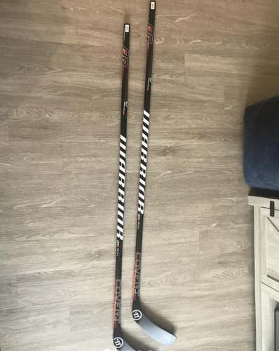 New Intermediate Warrior Right Handed Covert QRE Pro Hockey Stick Heel Pro Stock