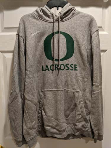Oregon Lacrosse Gray Adult XXL Nike Sweatshirt
