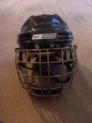 Black Medium Bauer Helmet