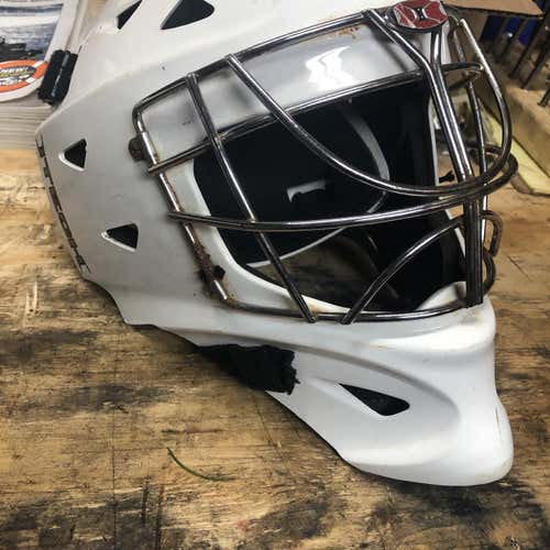 White Senior Itech Goalie Mask