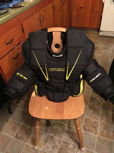 Junior Extra Large CCM Premier Goalie Chest and Arm Protector Goalie Chest Protector