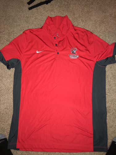 Red Adult Men's Extra Large Nike Polo