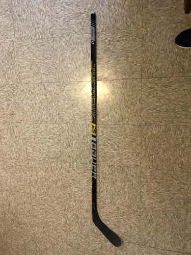 New Senior Bauer Left Handed Supreme 2S Pro Hockey Stick Toe Pro Stock