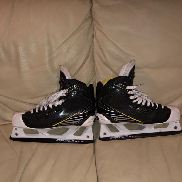 Senior Tacks Hockey Goalie Skates EE (Extra Wide) Size 8.0