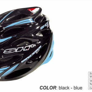 SH+ (SH Plus) Shot R1 Cycling Bicycle Helmet -Black/Blue (Was $184.99) Kask Giro