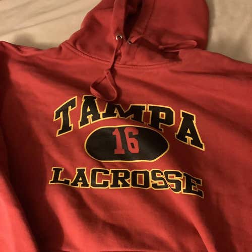 Red Men's Large Pro-Tec Sweatshirt