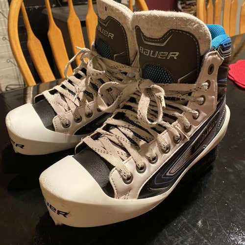Bauer Reactor 7000 Senior Goalie Skates Size 7EE