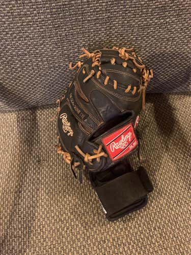 Black High School/College Heart of the Hide Baseball Glove 33"