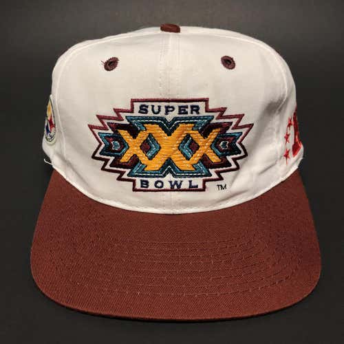 Vintage Super Bowl 30 XXX Snapback Hat