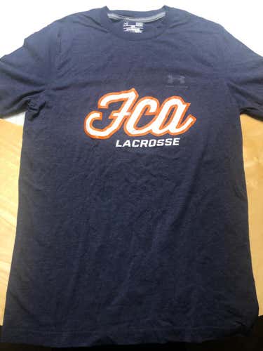 Women's Small FCA Lacrosse UA Crew-Neck Short-Sleeve Shirt