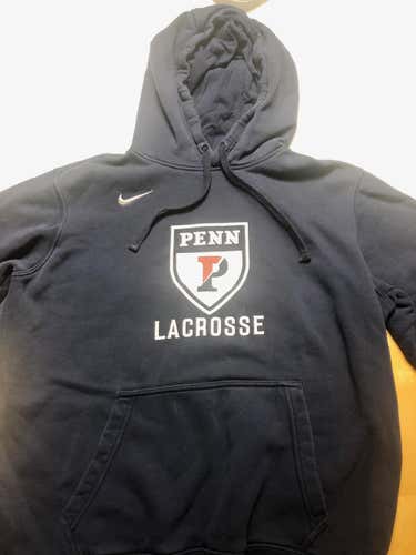 Women's Medium Penn Lacrosse Nike Sweat Shirt