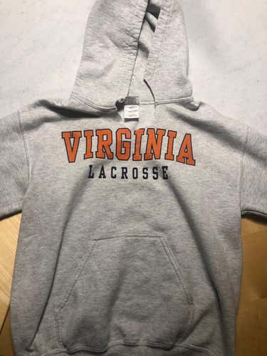Women's Small UVA Lacrosse Hooded Sweat Shirt