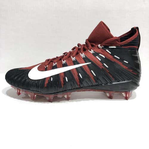 Nike Alpha Menace Elite TD Crimson Black Football Cleats AJ6547-602 Men's sz 11