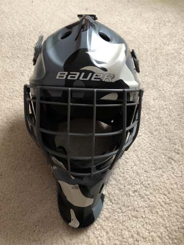 Gray Junior NME 5 Goalie Mask