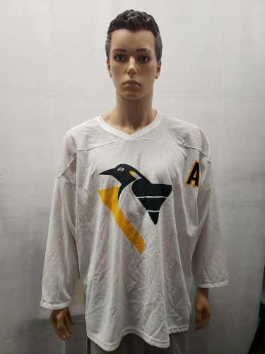 Vintage Jaromir Jagr CCM Pittsburgh Penguins Jersey XL White NHL