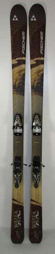 Fischer All Mountain 184cm Watea 84 Skis w Salomon bindings (372C)