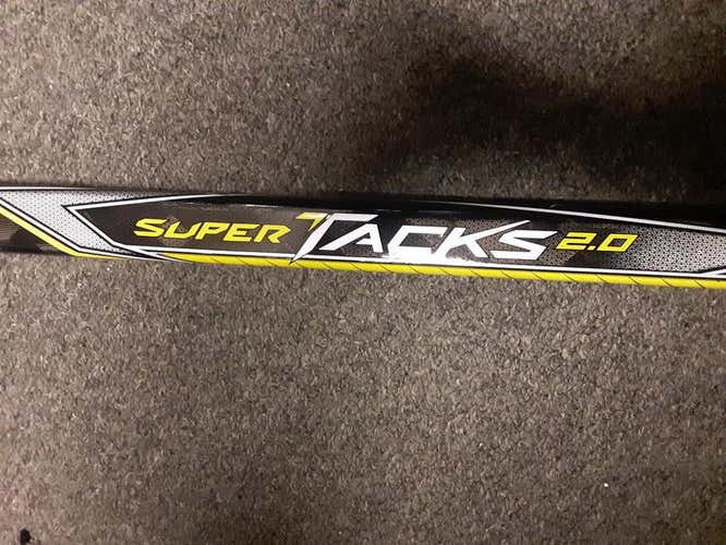 New 2 Pack Senior CCM Left Handed Super Tacks 2.0 Hockey Stick Mid Pro Stock