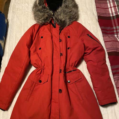 Women’s Red Parka Medium