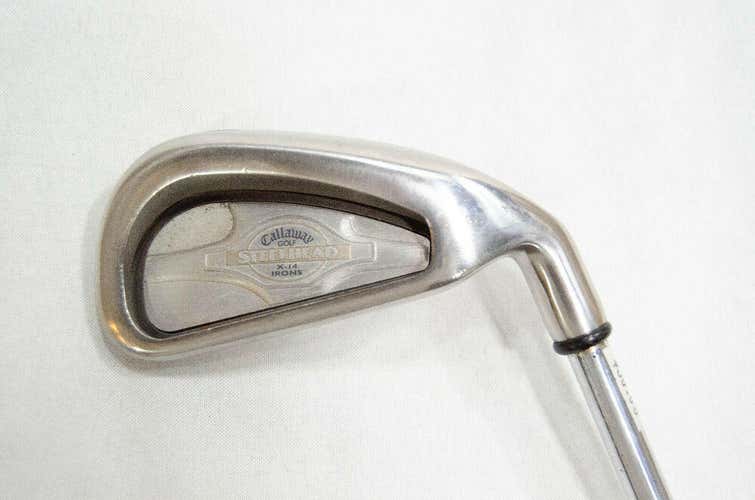 #4 IRON CALLAWAY STEEL HEAD X-14 RH 37.5" DYNAMIC GOLD R300 STEEL DTG-X