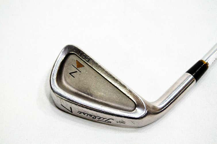 7 IRON TITLEIST DCI LH 36.5" DYNAMIC GOLD S300 STEEL STIFF LAMKIN
