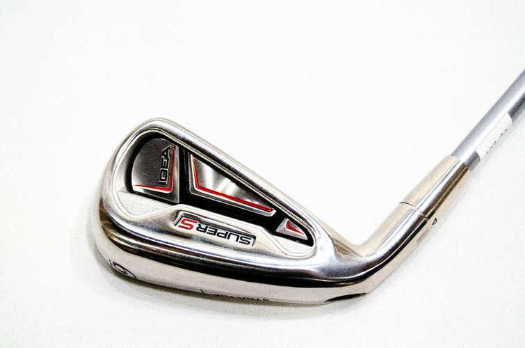 #6 IRON ADAMS GOLF IDEA SUPER S LH 37.75" MATRIX KUJOH GRAPHITE STIFF DTG-X