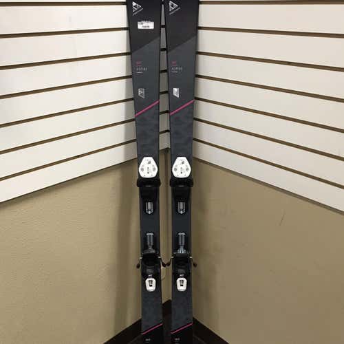 New Women's Fischer All Mountain My Aspire Skis With Bindings Max Din 10