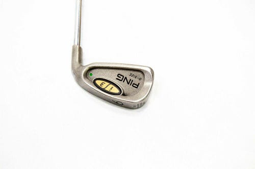 #6 Iron Ping I3 O-size Rh 37.5" True Temper Steel Stiff Ping