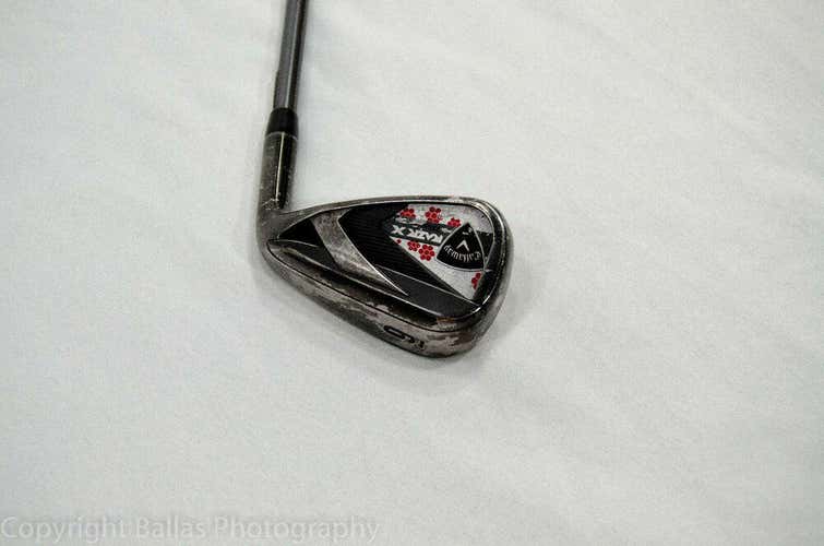 9 IRON CALLAWAY RAZRX RH 36.5" CALLAWAY GAPHITE WOMENS DTG-X