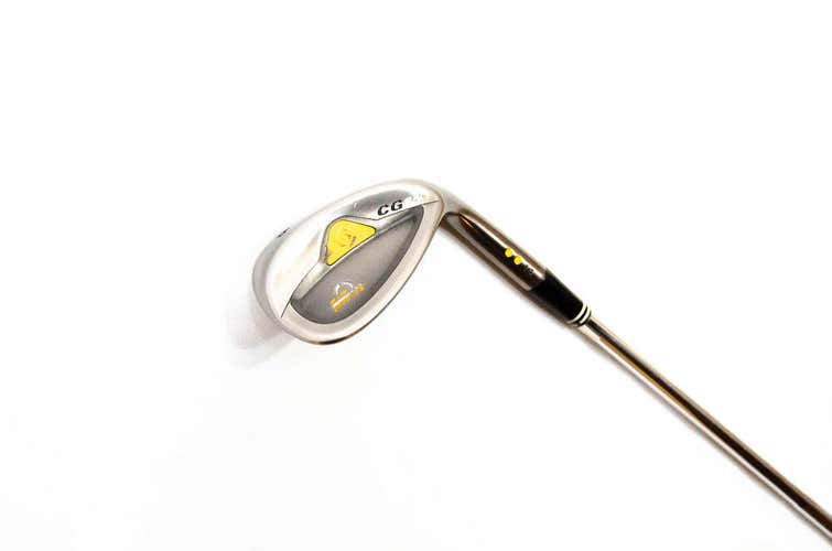 56 DEGREE WEDGE CLEVELAND CG14 RH 36 3/4" CLEVELAND STEEL STIFF