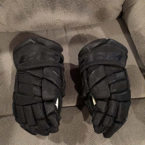 Black Senior JetSpeed PureLite Gloves 14"