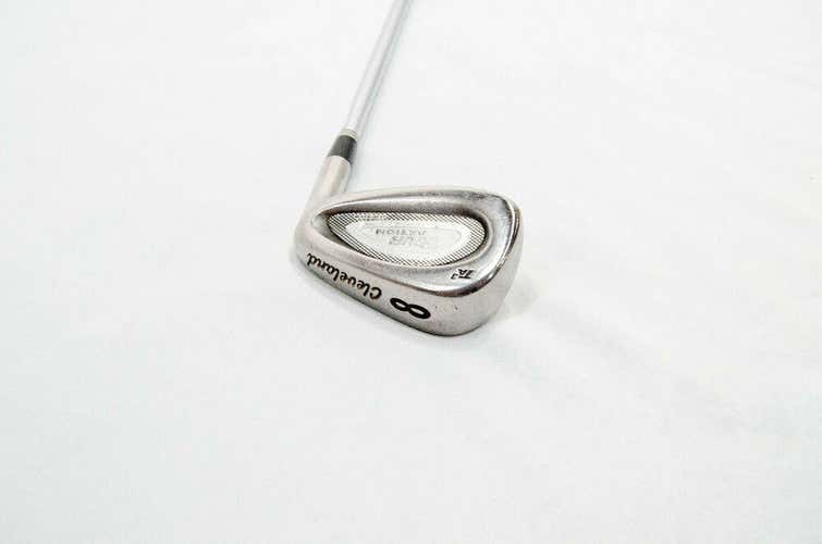 #8 IRON CLEVELAND TOUR ACTION RH 37" TRUE TEMPER STEEL STIFF DTG-X