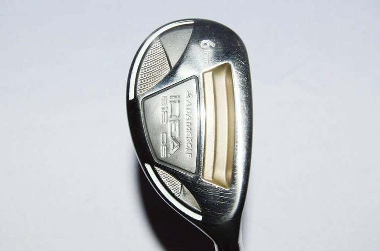 6 HYBRID ADAMS IDEA A12OS RH 37.25" GRAPHITE LADIES NEW GRIP