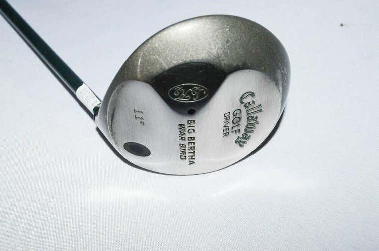 11 DEGREE DRIVER CALLAWAY BIG BERTHA WAR BIRD RH 43" GRAPHITE LADIES NEW GRIP