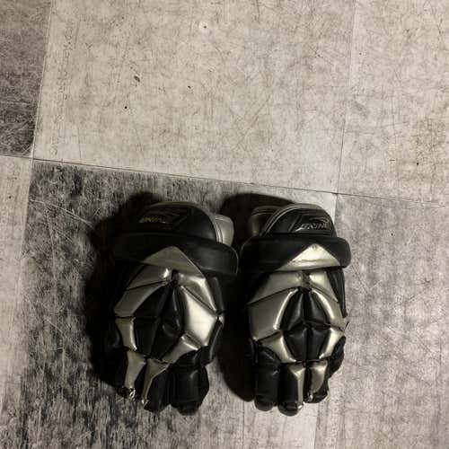 Black  Player Brine Lacrosse Gloves