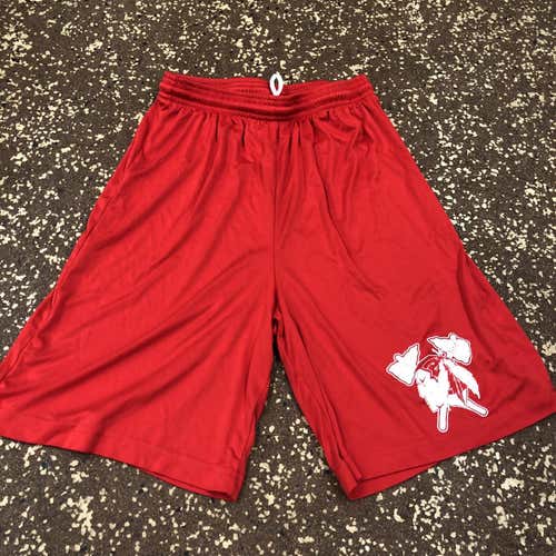 Johnstown Tomahawks Hockey Adult Small Gym Shorts