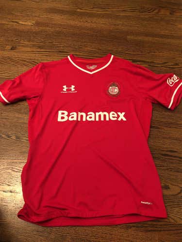 Red Unisex Medium Under Armour Jersey