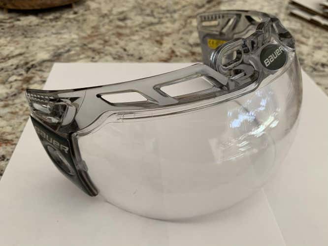 Senior Large Bauer HDO Deluxe Visor Shield