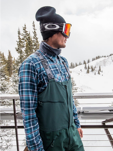 Men's Medium Strafe Ski Bibs - Nomad