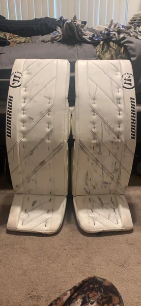White Senior 35" Regular Goalie Full Set